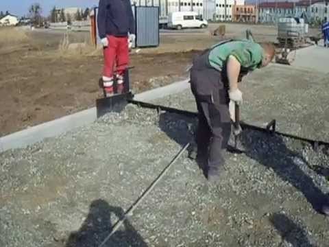 Łata profilująca do ściągania planu