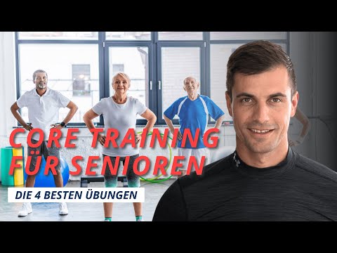 Core-Training für Senioren – Fit bis ins hohe Alter – 4 Übungen für zu Hause!
