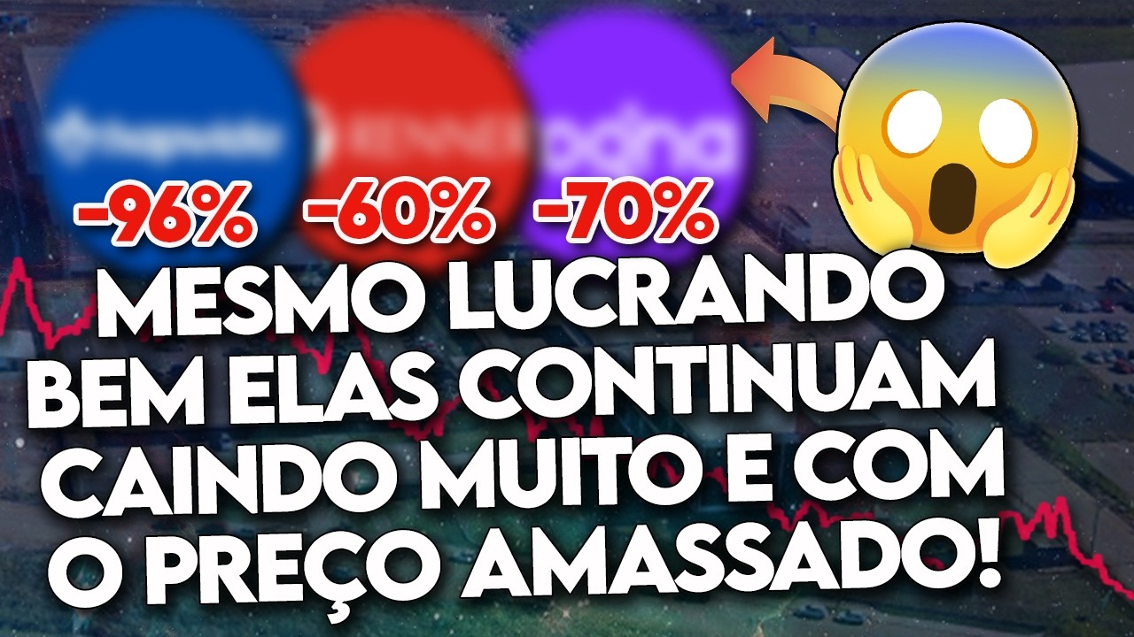 SÃO AS MAIS BARATAS? 5 AÇÕES que eu COMPRARIA depois dessa QUEDA na BOLSA! (Minha opinião) - TOP 5