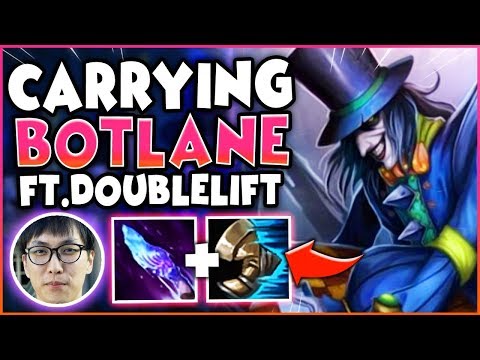 AP SHACO CARRIES BOT LANE! FEAT. DOUBLELIFT