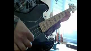 Norma Jean - The human face divine (bass cover)