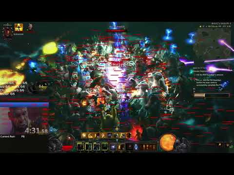 Season 35 Diablo 3:  0-100% in 10 seconds?? GR 150 solo push