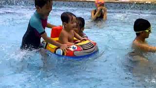 Swimming at Shangrila