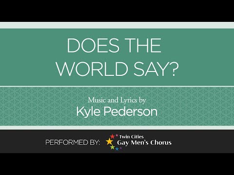 Does the World Say? | Kyle Pederson