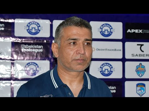 Proliga-2024. 14-Tur. Qo‘qon-1912 0:3 Sho‘rtan bellashuvidan so‘ng Anvar Berdiyev fikrlari