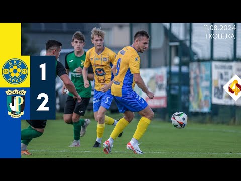 Gminny Klub Sportowy Arka Pawłów 1 - 2 MKS Olimpia Pogoń Staszów