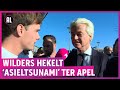 Geert Wilders maakt Ter Apel gek met bliksembezoek