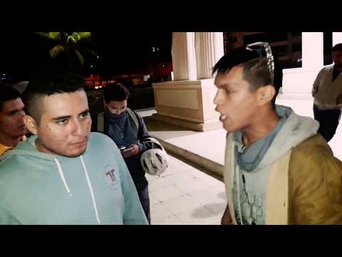PABLO PE VS  ANNMT BATALLA FREESTYLE "TOPA TU GALLO CHICLAYO"