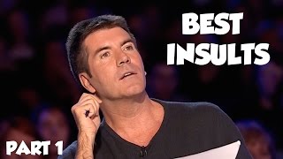 Simon Cowell Best Insults PART 1  SAVAGE