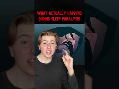 What Actually Happens During Sleep Paralysis #Shorts