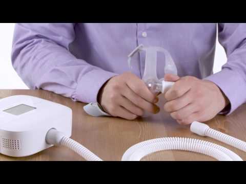 Philips | DreamStation Go | Mask connections and tubing support