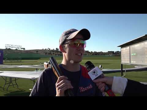 Interview Ben LLEWELLIN Bronze Medal Skeet Men - ISSF WORLD CUP 2024
