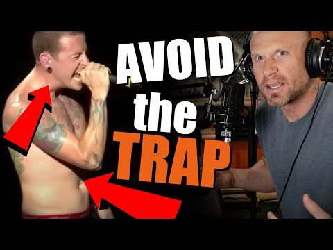 STOP "supporting" your voice like this (please) It's TRAPPING your voice!