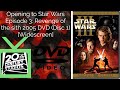 Opening To Star Wars Episode 3 Revenge Of The Sith 2005 DVD Disc 1 Widescreen