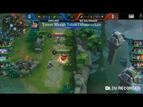 Evos Vs SES Asli Enak Game 1