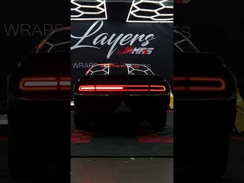 The Elite Series Tail Lights For #DodgeChallenger #musclecars #carshow #americamuscle