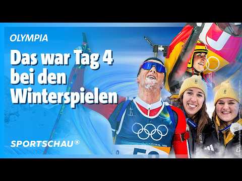 Gold für Taubitz, Silber für Aicher/Weidle-Winkelmann: Highlights vom 10.02. | Olympia | Sportschau