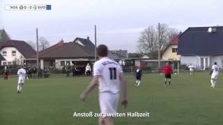 preview picture of video 'SG STORKOW - 1.SV OBERKRÄMER 1:1 - Highlights [Kreisliga West OHV/BAR 2014/15 - 14.Spieltag]'