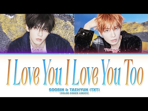 SOOBIN & TAEHYUN (TXT) 'I Love You I Love You Too' (Color Coded Lyrics)
