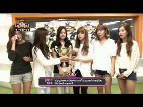 130717 APINK -today’s winner (show champion)