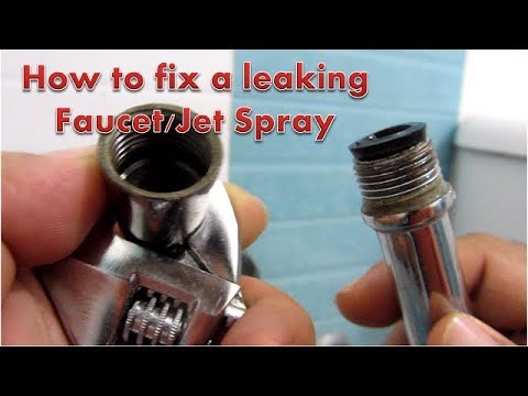 How to fix a leaking faucets