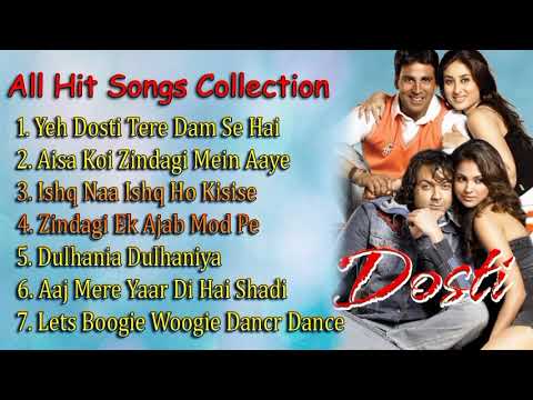 Dosti Friends Forever Movie All Songs 💕 Bobby Deol,  Lara Dutta 🌷 90's Hits Jukebox 💕 Alka Yagnik