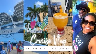 CRUISE VLOG! ROYAL CARIBBEAN ICON OF THE SEAS. 