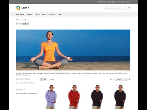 Shop by Brand - Sparsh Magento 2 Extension