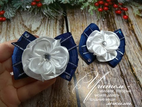 ✂ НЕЖНЫЕ ЗАКОЛКИ В ШКОЛУ ШИРИНОЙ 7 СМ🎒/НЕОБЫЧНЫЕ КАМЕЛИИ🎒/rep hair clips/MK NOSOVA