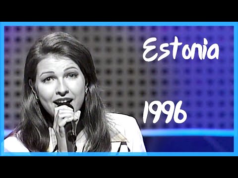 1996 Estonia: Maarja Liis Ilus & Ivo Linna - Kaelakee hääl (5th place at ESC in Oslo) with SUBTITLES
