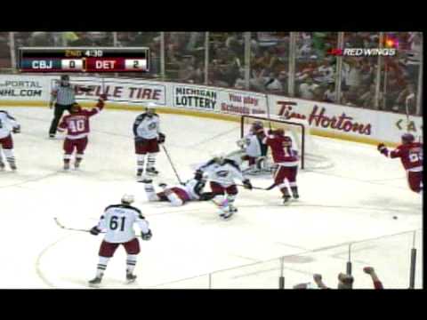 09 Playoffs Red Wings Blue Jackets