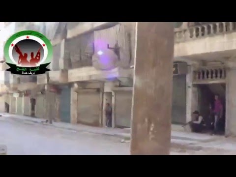 برومو معركة السيطرة في مدينة حلب من قبل كتيبة الفتح