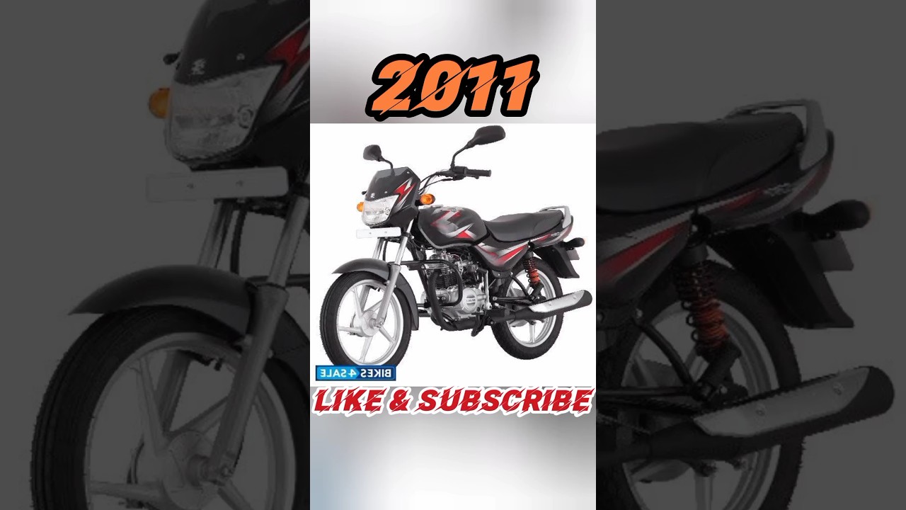 Evolution Bajaj CT100 Bike {2011-2023} #shortvideo #viral