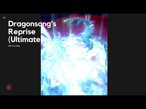 Dragonsong's Reprise (Ultimate) Mnk Pov (bgm/ingame sound only) First Clear
