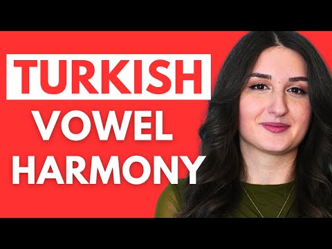 Vowel Harmony in Turkish
