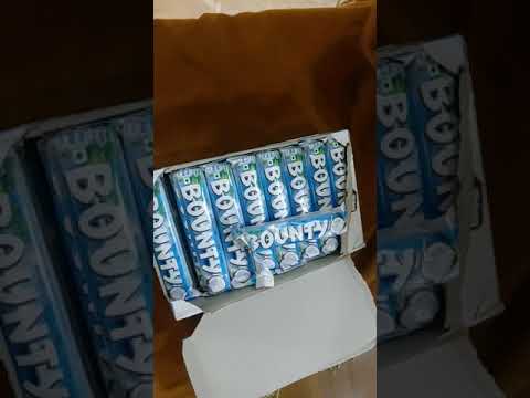 Unboxing Bounty Chocolate