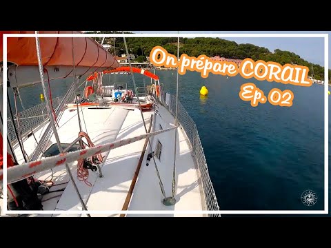 Preparando CORAIL 2/2 - limpieza, provisiones y agua