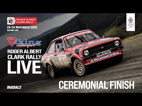 2025 R.A.C RALLY LIVE - Ceremonial Finish