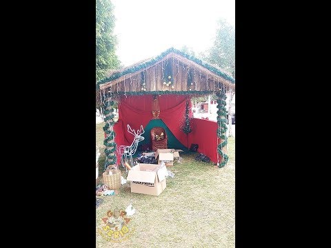 Prefeitura de Juquitiba faz um Barraco para o Papai Noel em Homenagem as Favelas de Juquitiba é o Barraco Noel 2018