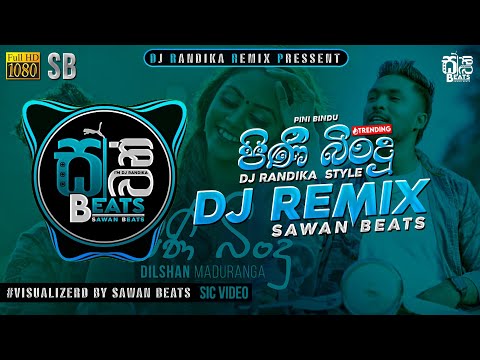 Pini Bindu ( පිණි බිංදු ) DJ REMIX Official Music Video || #visualizer #sri_lanka || @SAWANBEATS