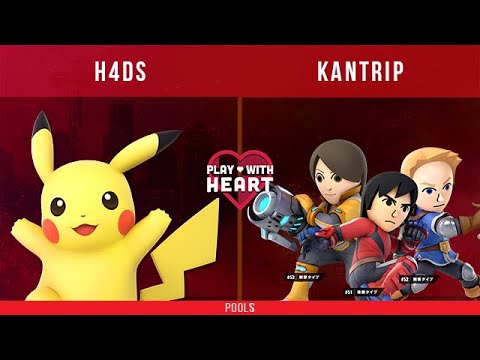 Play With Heart - H4DS (Pikachu) vs. Kantrip (Swordfighter, Diddy) - Pools