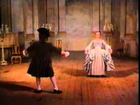 Minuet from Pierre Rameau s book Maitre a danser, 1725