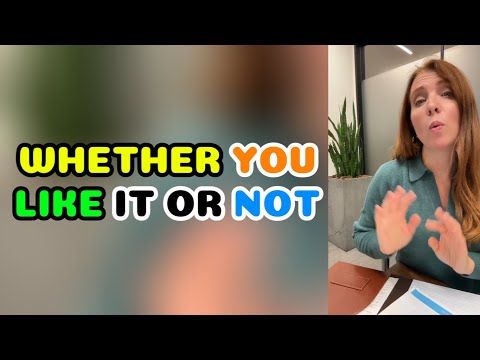 Whether You like it or Not | Jobs Interview Tips | Anna Papalia