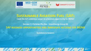 Sustainable Aviation Fuel (SAF) Part 2