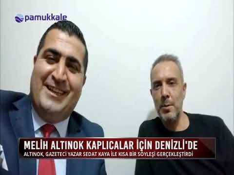 FATMA YIĞIN'IN HABER SUNUMU İLE GAZETECİ YAZAR MELİH ALTINOK İLE KISA BİR SÖYLEŞİ HABERİ TEŞEKKÜRLER