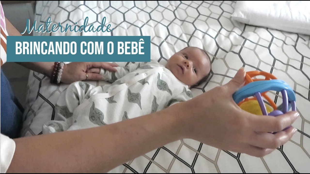 7 ATIVIDADES PARA RECÉM-NASCIDO | Como brincar com o bebê por Juliana Goes