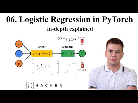 05 PyTorch tutorial - How to create a logistic regression model in PyTorch