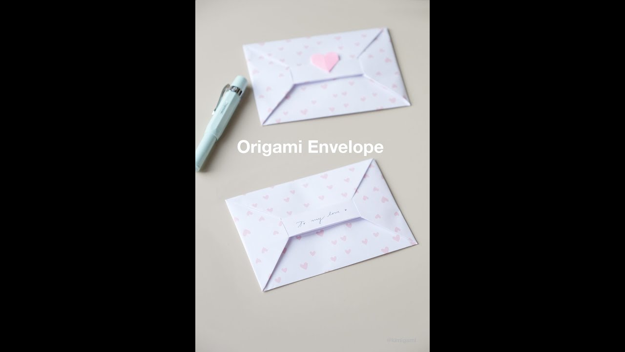 Watch How to fold Origami Envelope using A4 size paper #Short now How to fold Origami Envelope using A4 size paper #Short