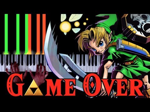 17 CLASSIC Zelda "Game Over" Themes on Piano Video