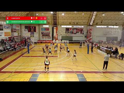 1 - Almafuerte vs S.S. D - Torneo Provincial de Voley Sub 18 · Femenino · Córdoba 2026 - 🔴 EN VIVO